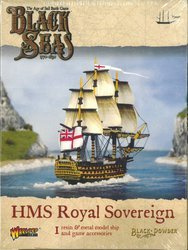 Black Seas HMS Sovereign - okręt 1:700