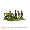 Black Powder Napoleonic War French Line Horse Artillery With Howitzer 