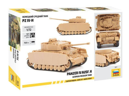 Zvezda 5017 Panzer IV AUSF. H