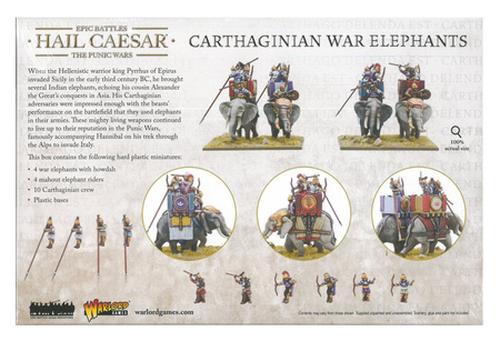 Hail Caesar Epic Battles Carthaginian War Elephants