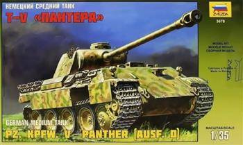 Zvezda 3678 PZ. KPFW. V Panther - AUSF. D