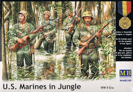 Master Box 3589 US Marines in Jungle