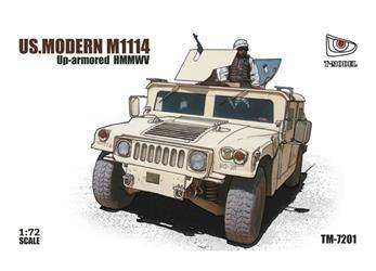 T-Model 7201 US.Modern M1114 Up-armored HMMWV