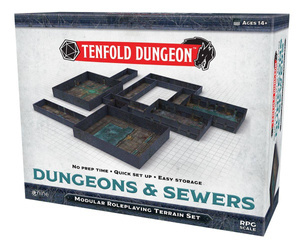 Tenfold Dungeon Dungeons & Sewers - przestrzenna sceneria RPG