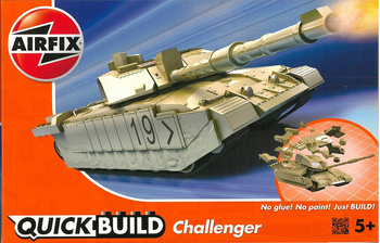 Airfix Quickbuild Challenger Desert model z klocków do złożenia