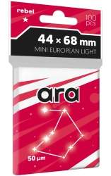 Koszulki ochronne Rebel Ara Mini European Light (100 sztuk)