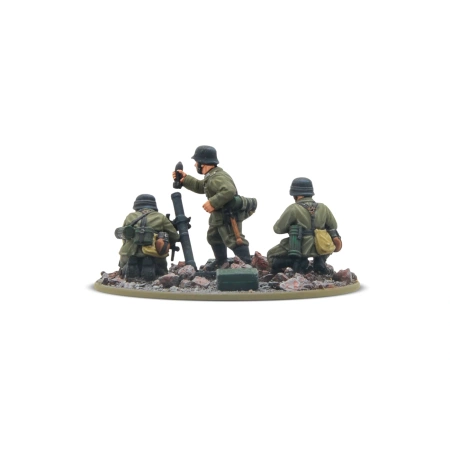 Bolt Action German Veterans Infantry Medium Mortar Team