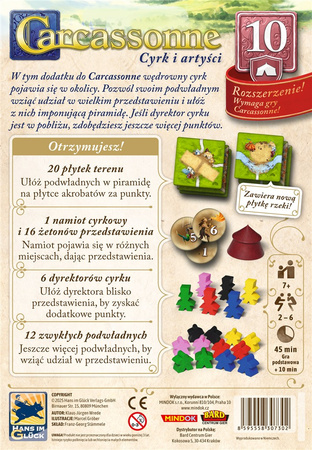 Carcassonne - Cyrk i Artyści (3 Edycja)