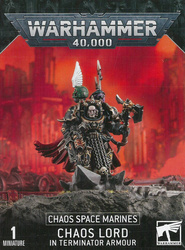 Chaos Space Marine Chaos Lord in Terminator Armour