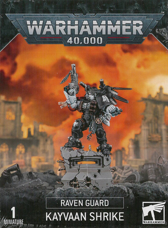 Space Marines Raven Guard Kayvaan Shrike