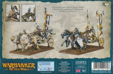 High Elf Realms Tiranoc Chariots