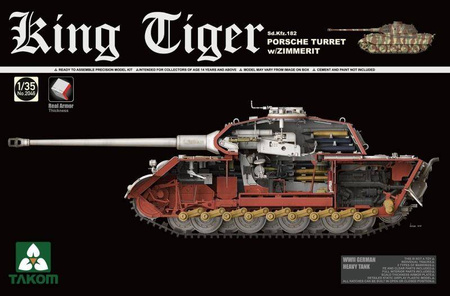 Takom 2046 King Tiger Sd.Kfz. 182 Porsche Turret