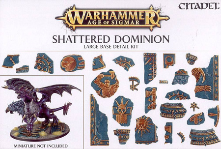 Dodatki do podstawek Shattered Dominion Large Base Detail Kit