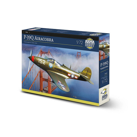 Model plastikowy do sklejenia i pomalowania Arma Hobby 70055 P-39Q Airacobra