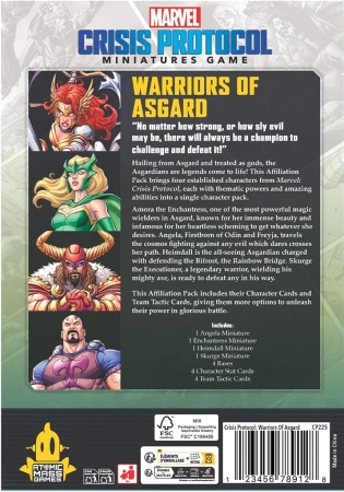 Marvel Crisis Protocol CP225 Warriors of Asgard Affiliation Pack