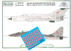 ModelMaker D72135 Polish Chessboards For Polish Jets zestaw kalkomanii w skali 1:72