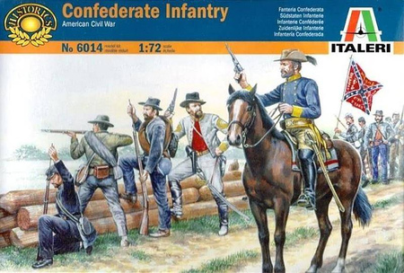 Italeri 6014 Confederate infantry