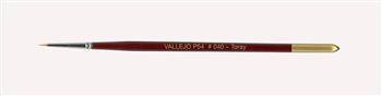 Pędzel Vallejo P54040 okrągły rozmiar 4/0