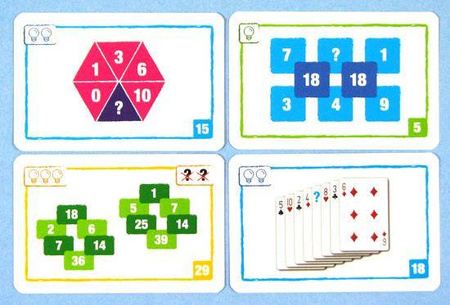Łamigówka - Logic Cards - zestaw niebieski