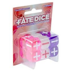 FATE RPG - Core Dice: Valentine Dice - zestaw kości