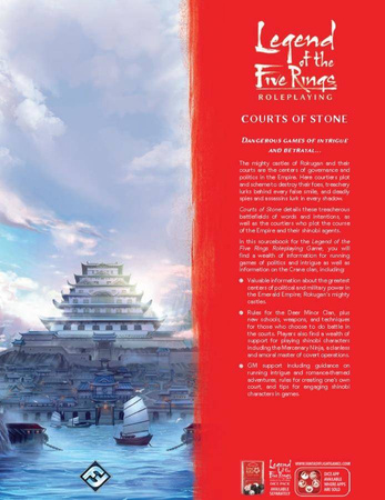 Legend of The Five Rings RPG Courts of Stone (ENG)