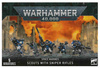 Space Marine Scout Squad With Sniper Rifles