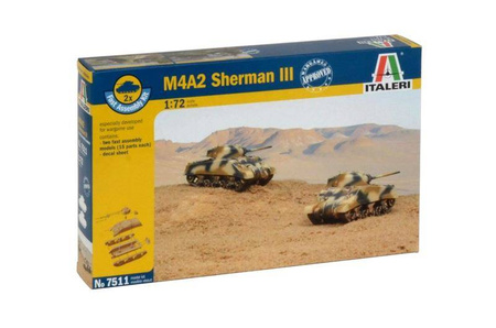Italeri 7511 M4A2 Sherman III