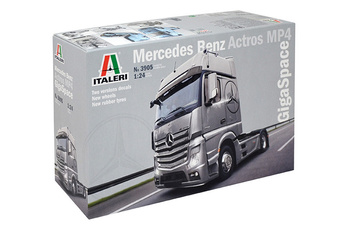 Italeri 3905 Mercedes Benz Actros MP4 GigaSpace model plastikowy do sklejenia i pomalowania