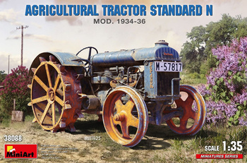 Mini Art 38088 Agricultural Tractor Standard N Mod. 1934-36 model plastikowy do sklejenia i pomalowania