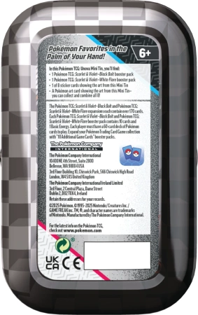 Pokemon TCG Black Bolt & White Flare Unova Mini Tin - Elektross & Galvantula