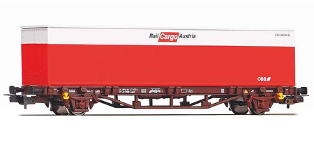 Piko 57762 Wagon platforma OBB z kontenerem