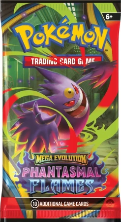 Pokemon TCG Mega Evolution Phantasmal Flames Booster