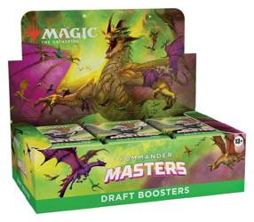 Magic: The Gathering Commander Masters Draft Booster Display BOX