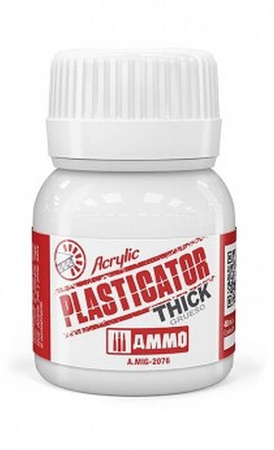 AMMO MIG 2076 Plasticator - Thick nadaje teksturę plastiku