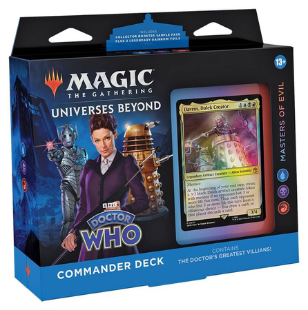 Magic The Gathering Doctor Who Commander Deck Masters of Evil