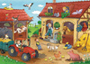 Puzzle 2x 12 el. Praca na Farmie