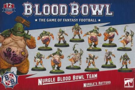 Blood Bowl Nurgle Team / Nurgle's Rotters - drużyna pomiotów Nurgla