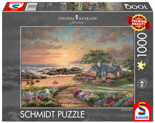 Puzzle 1000 Thomas Kinkade Dom nad Morzem (Schmidt)
