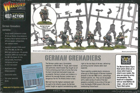 Bolt Action German Grenadiers WWII Infantry