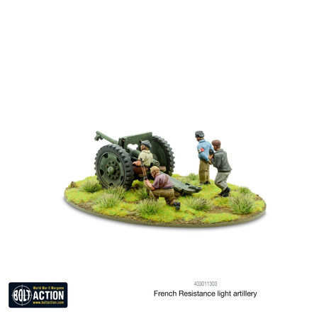 Bolt Action French Resistance Light Artillery