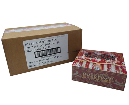 Flesh and Blood Everfest 1st Edition Booster CASE