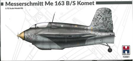 Model plastikowy do sklejenia i pomalowania Hobby 2000 Me 163 B/S Komet