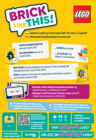 LEGO Brick Like This (edycja polska) / Hocki Klocki [PRZEDSPRZEDAŻ 1.08.2025]