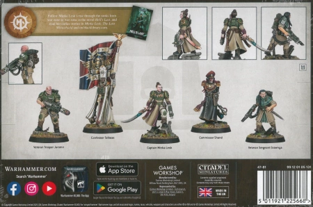 Astra Militarum Minka Lest Hell's Last / Command Group
