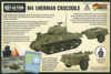 Bolt Action US Army M4 Sherman Crocodile flamethrower tank