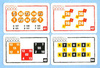 Łamigówka - Logic Cards - zestaw żółty