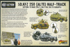 Bolt Action German Sd.Kfz 250 (Alte) Half-Track - opcje do złożenia wariantów: 250/1, 250/3, 250/10