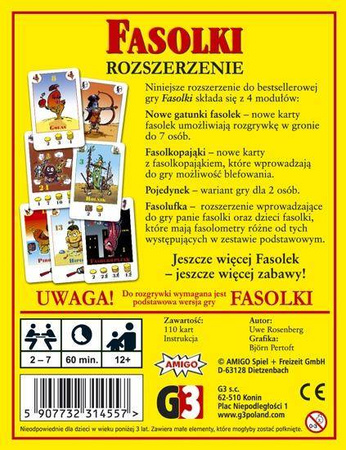 Fasolki - Rozszerzenie