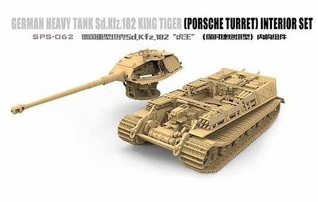 SPS-062 Sd.Kfz.182 King Tiger(Porche) Interior Set