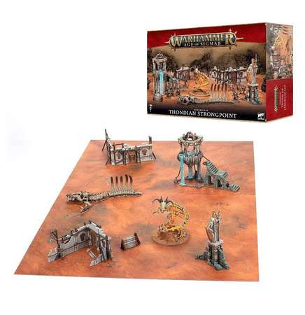 Warhammer: Age of Sigmar Realmscape Thondian Strongpoint / Krondspine, Incarnate of Ghur